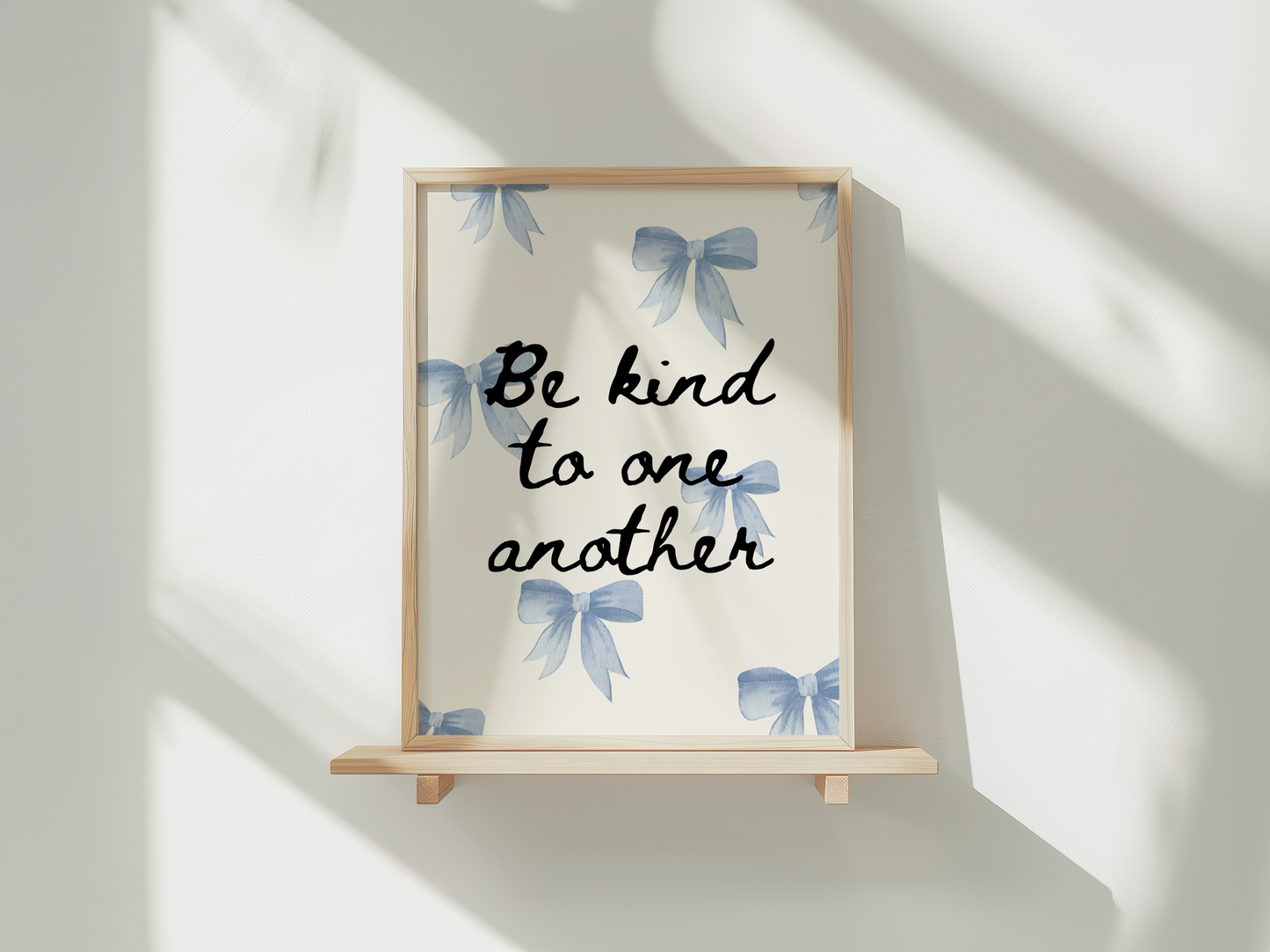 Be Kind to One Another
